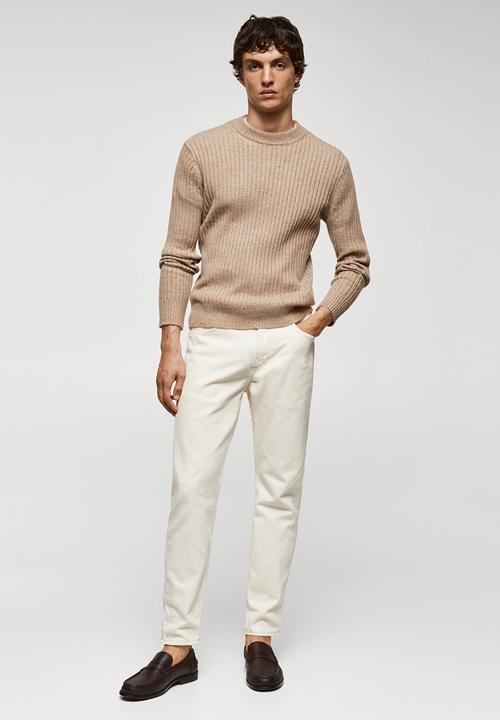 MANGO - Sweater pradera - beige