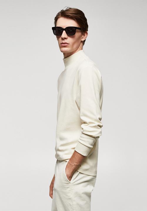 MANGO - T-shirt luton - light beige