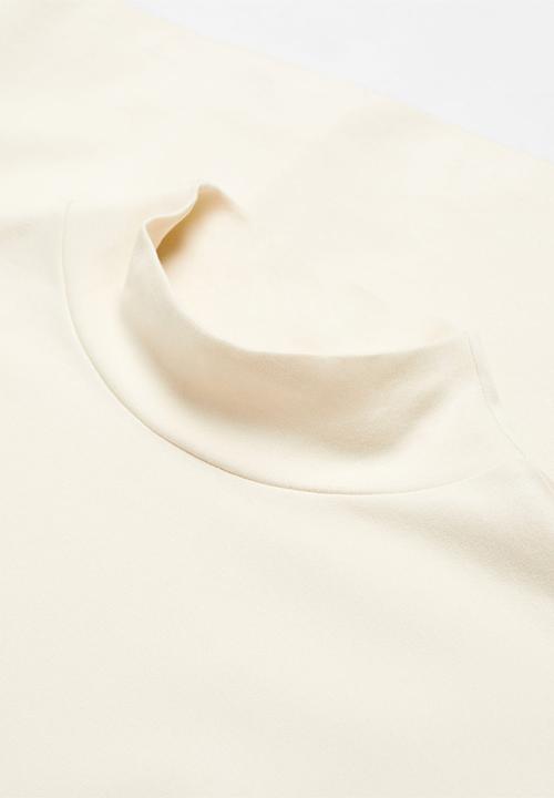 MANGO - T-shirt luton - light beige