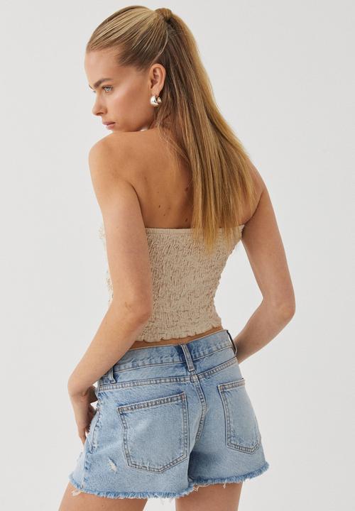 Supré  - Polly Butterfly Strapless Top - beige