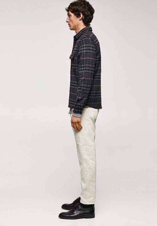 MANGO - Shirt egina - charcoal