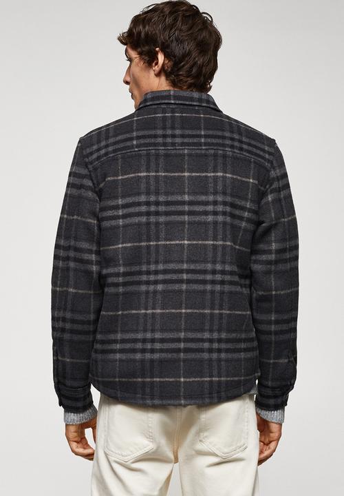 MANGO - Shirt egina - charcoal