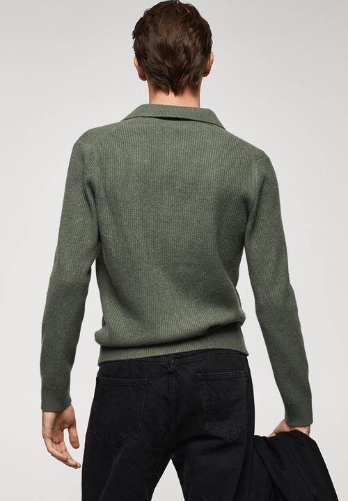 MANGO - Polo shirt parks - medium green