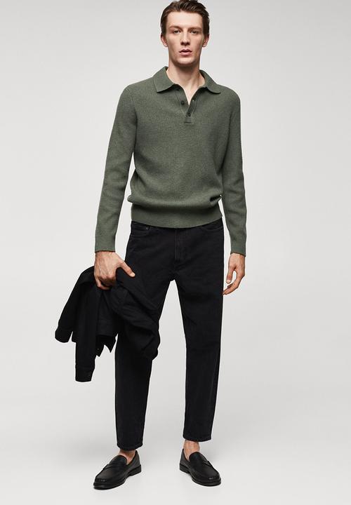 MANGO - Polo shirt parks - medium green