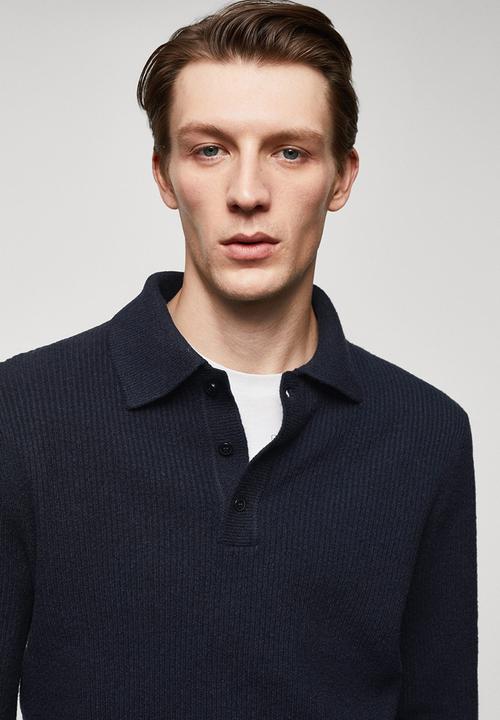 MANGO - Polo shirt parks - navy