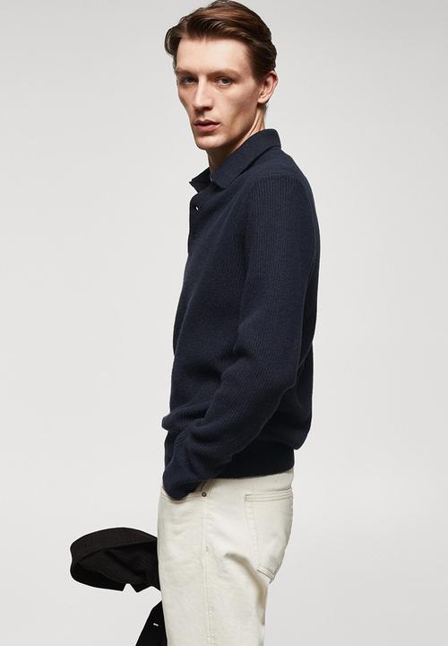 MANGO - Polo shirt parks - navy