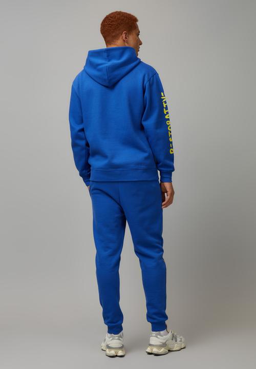 Factorie - Halim flowers trackpant - lcn wb cobalt/halim restorative