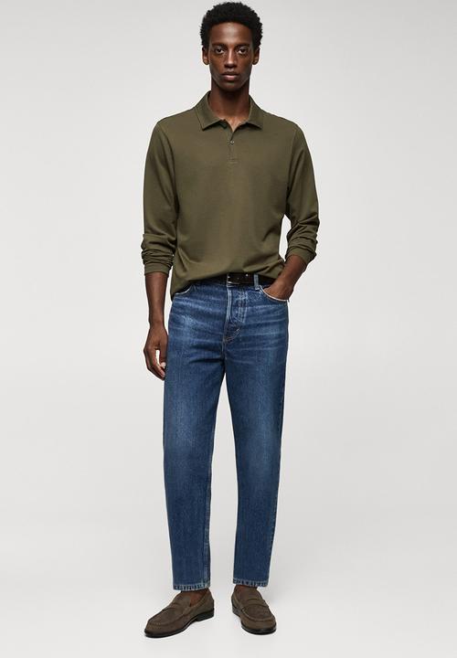 MANGO - Polo shirt ezequimil - khaki