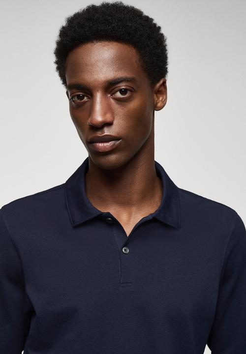 MANGO - Polo shirt ezequiml - navy