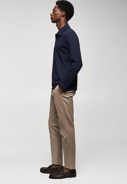 MANGO - Polo shirt ezequiml - navy