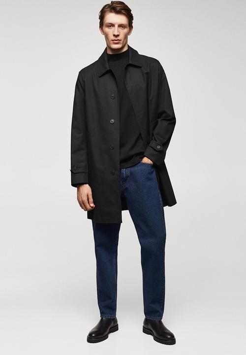 MANGO - T-shirt luton - black