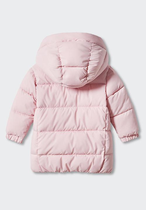 MANGO - Anorak julong5 - light pink
