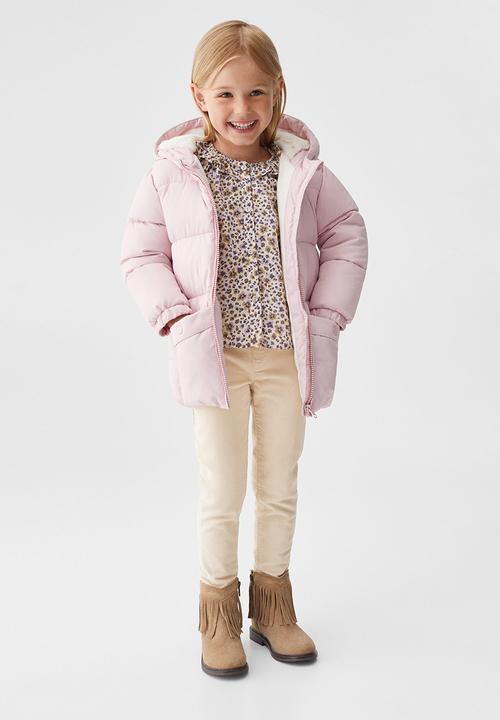 MANGO - Anorak julong5 - light pink