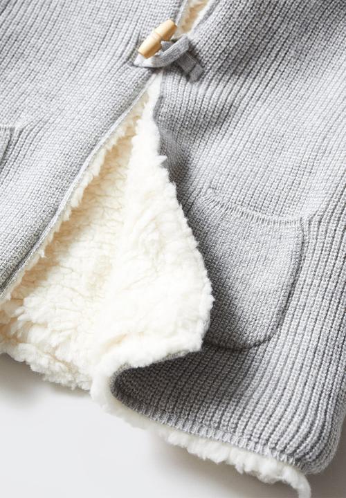 MANGO - Cardigan lulu - light grey denim