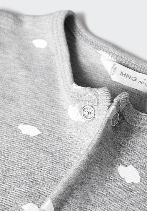MANGO - Pyjamas cloud - medium grey