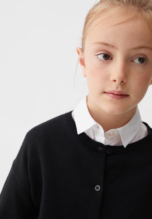 MANGO - Cardigan emma5 - black