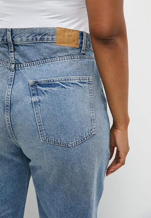Cotton On - Plus Loose Straight Jean - Surfers Blue