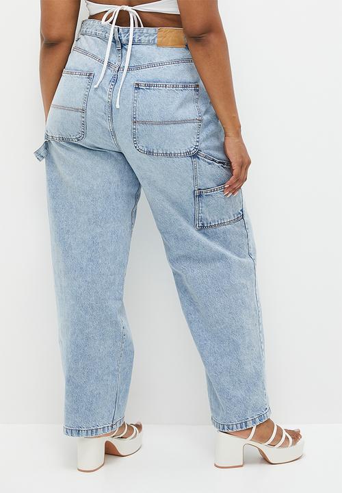 Cotton On - Plus carpenter jean - bondi blue