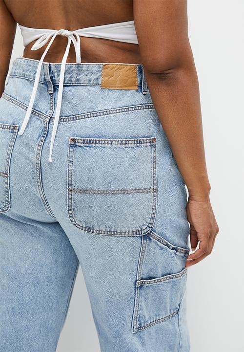 Cotton On - Plus carpenter jean - bondi blue