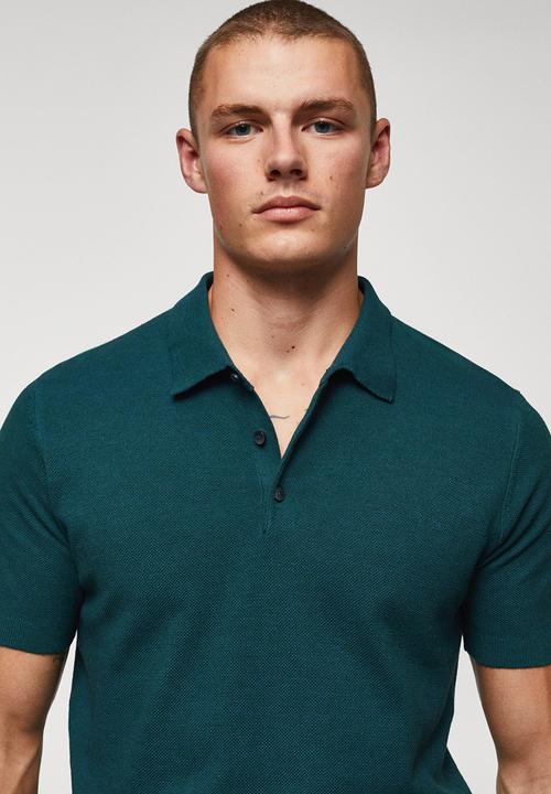 MANGO - Polo shirt andrew-h - dark blue
