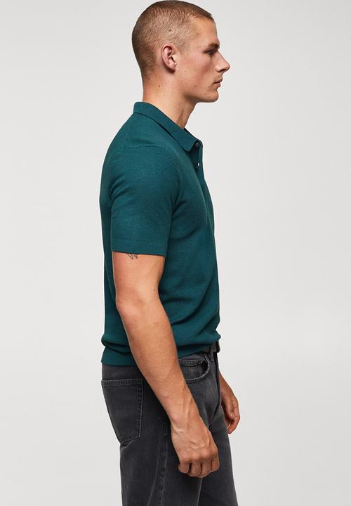 MANGO - Polo shirt andrew-h - dark blue