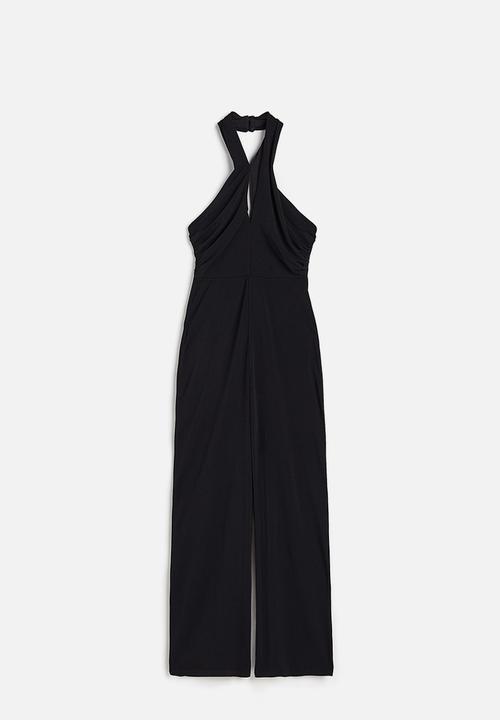 H&M - Halterneck jumpsuit - black
