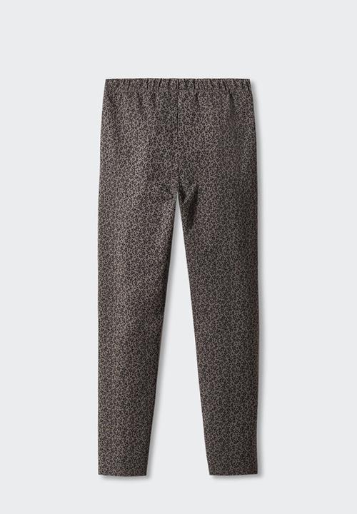 MANGO - Leggings eliop - charcoal