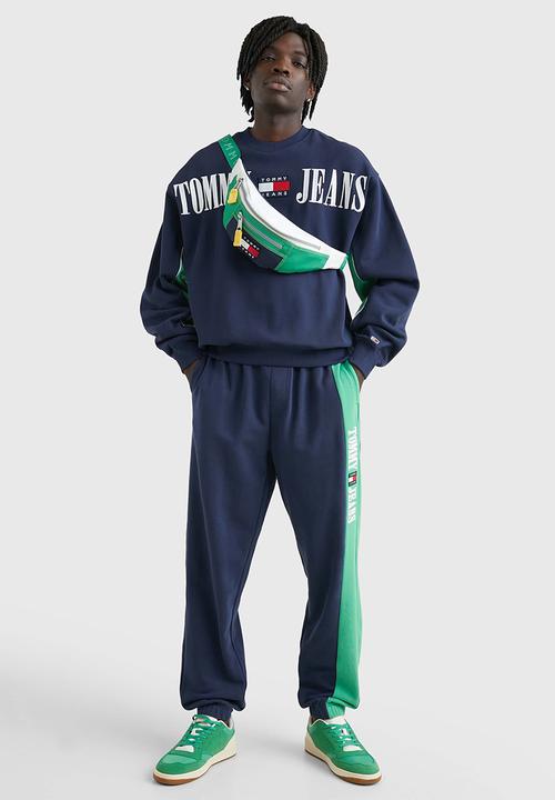 Tommy Hilfiger - Boxy archive crew - navy
