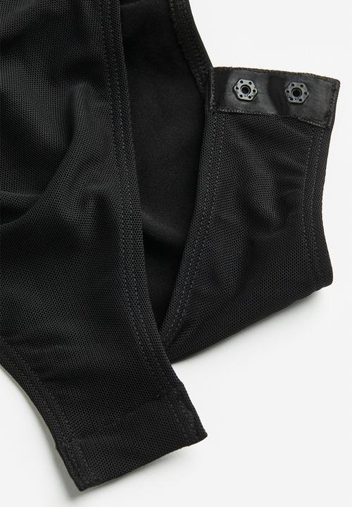 H&M - Draped halterneck body - black