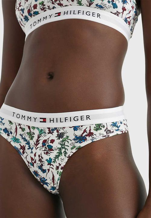 Tommy Hilfiger - Thong print - floral white
