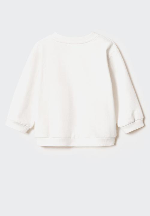 MANGO - Sweatshirt panda - natural