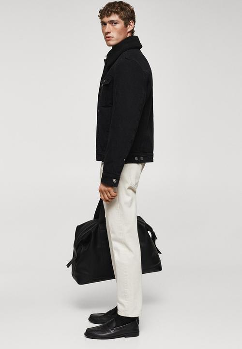 MANGO - Jacket wasp - black denim