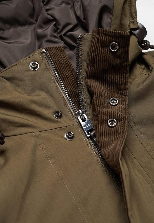 MANGO - Parka piran - khaki