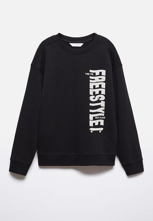 MANGO - Sweatshirt albert51 - black