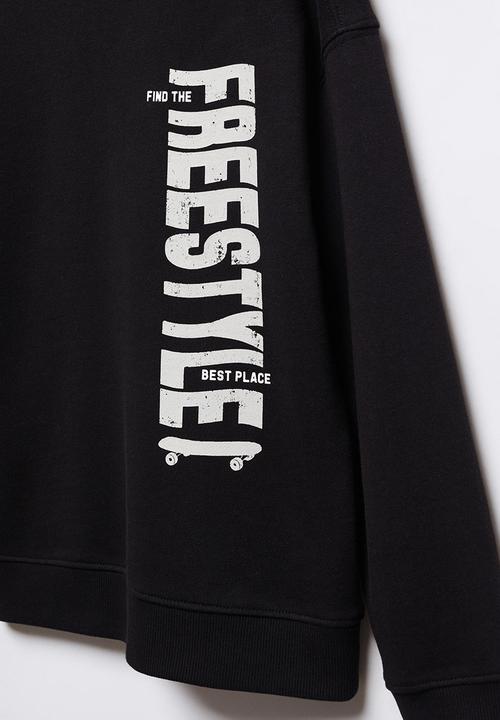 MANGO - Sweatshirt albert51 - black