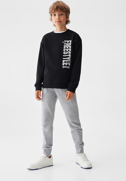 MANGO - Sweatshirt albert51 - black