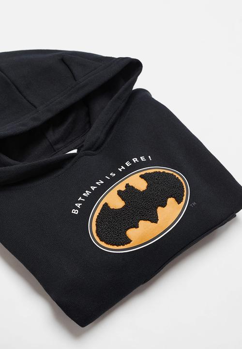 MANGO - Sweatshirt batman - black