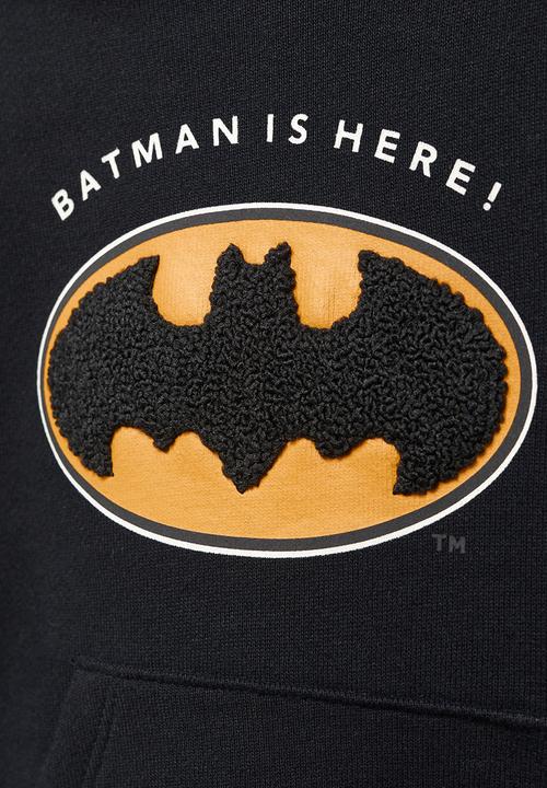 MANGO - Sweatshirt batman - black