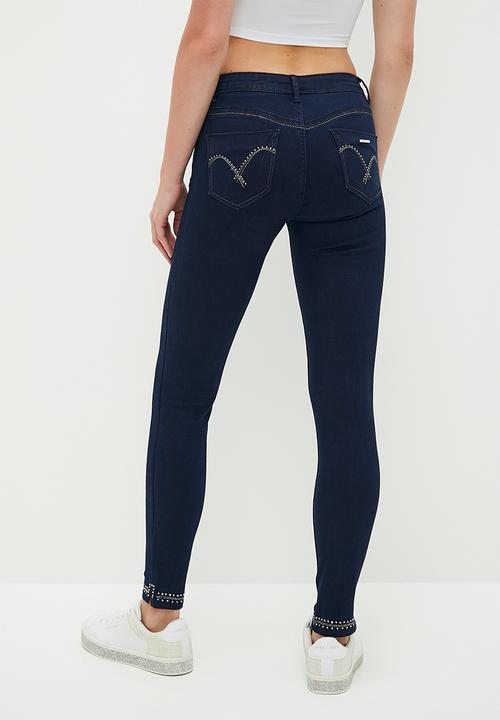 SISSY BOY - Jon jon with hem detail - blue black