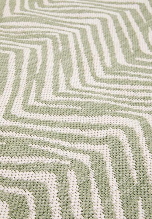 Hertex Haus - Empri outdoor/ kitchen runner - Green