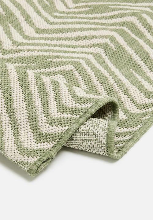 Hertex Haus - Empri outdoor/ kitchen runner - Green
