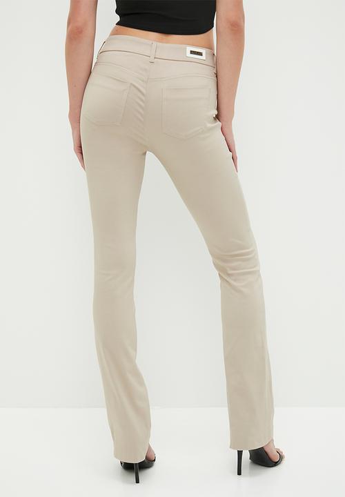 SISSY BOY - Storm trouser Mid-rise - stone