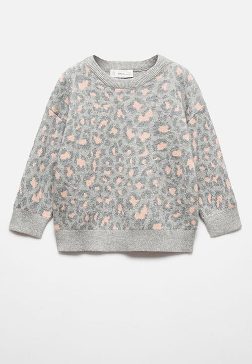 MANGO - Sweater animalb - grey