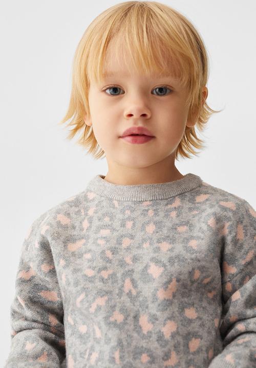 MANGO - Sweater animalb - grey