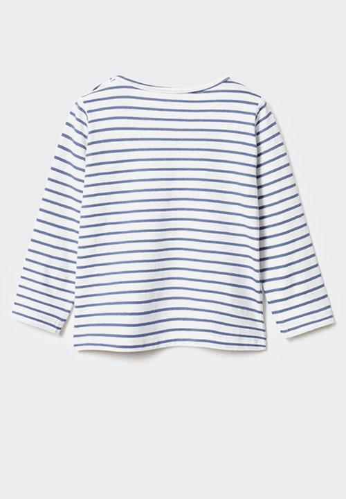 MANGO - T-shirt sea - natural