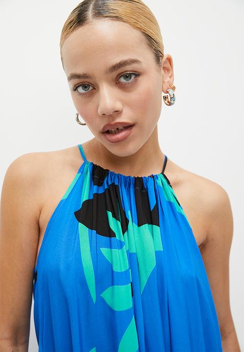 Superbalist - Trapeze midi dress - abstract