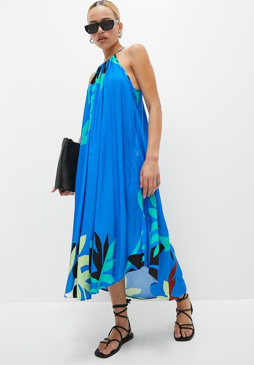 Superbalist - Trapeze midi dress - abstract