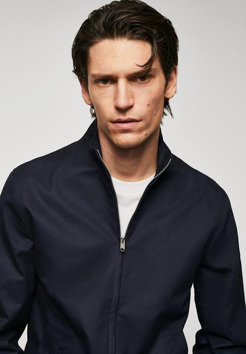 MANGO - Jacket talco - navy