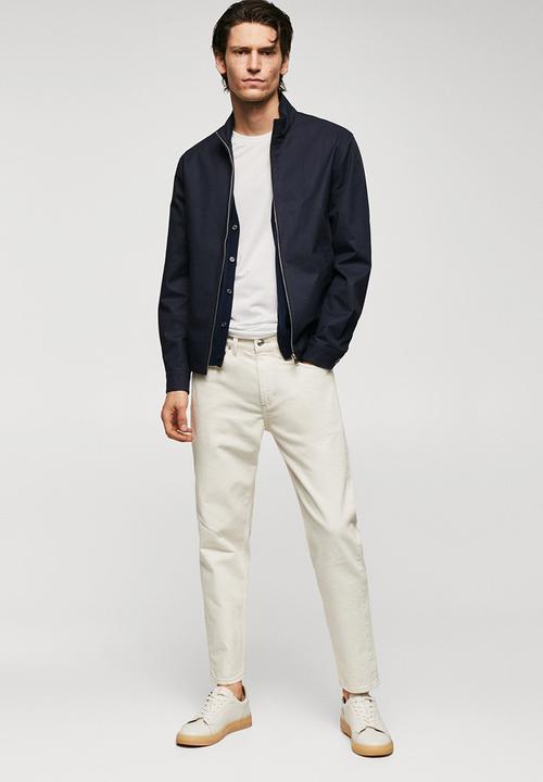 MANGO - Jacket talco - navy