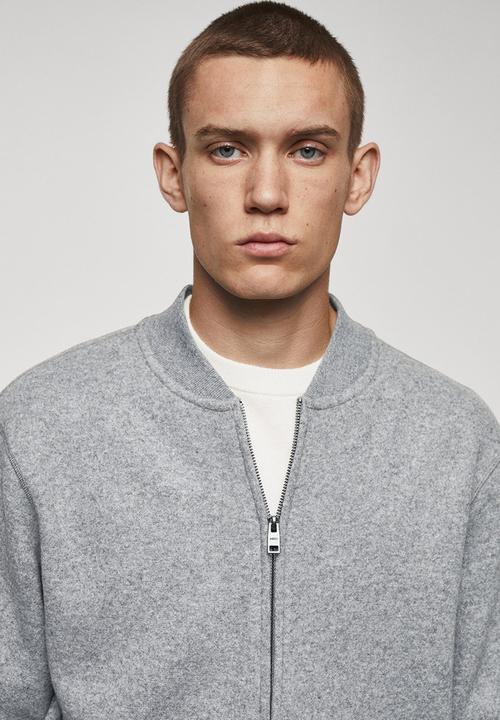MANGO - Sweatshirt cozyb - medium grey